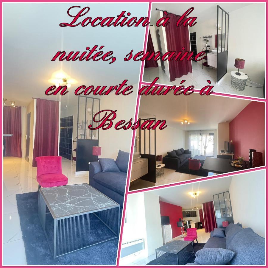 Studio Barok Proche Autoroute, Plages Et Attractions, Wifi - Tv, Calme Bessan Екстериор снимка