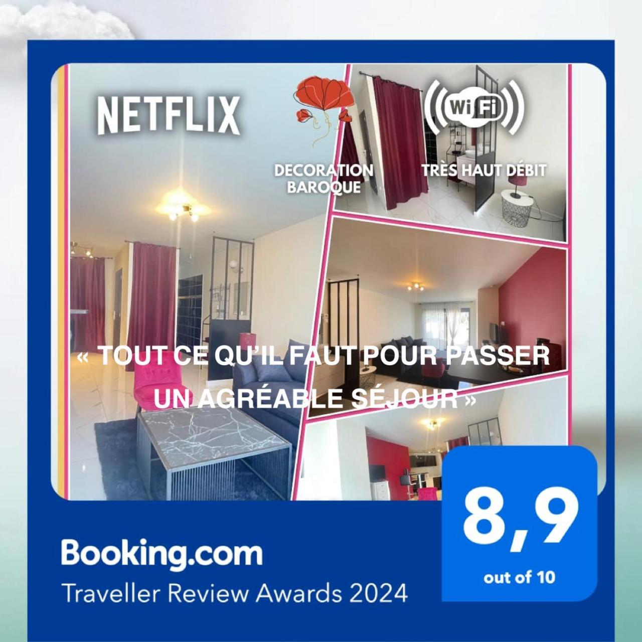 Studio Barok Proche Autoroute, Plages Et Attractions, Wifi - Tv, Calme Bessan Екстериор снимка